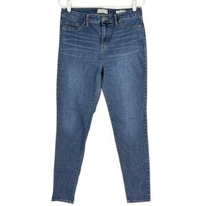 Jessica Simpson Women's Stretch Skinny Blue Denim Jeans Size 10/30 High Rise